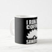 CHAINSAW WHISPERER T-Shirt   Koffiemok (Voorkant links)