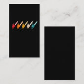 Chainsaws Woodworking Arborist Woodworkarbeider Visitekaartje (Voorkant / Achterkant)