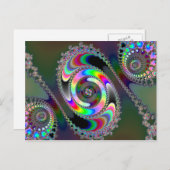 Chainsee - Fractal Briefkaart (Voorkant / Achterkant)