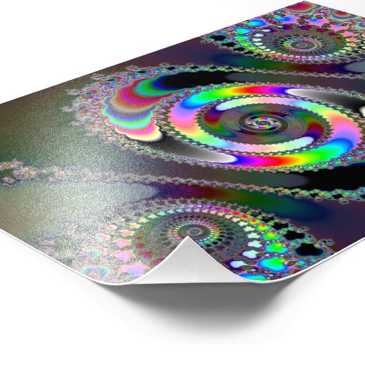 Chainsee - Fractal Foto Afdruk (Hoek)