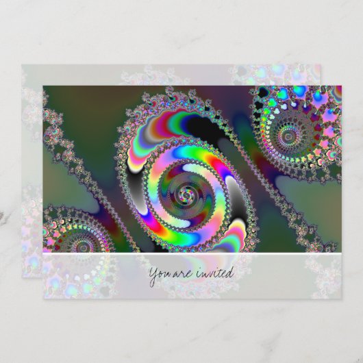 Chainsee - Fractal Kaart (Voorkant / Achterkant)