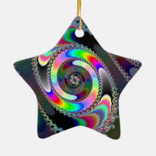 Chainsee - Fractal Keramisch Ornament (Achterkant)