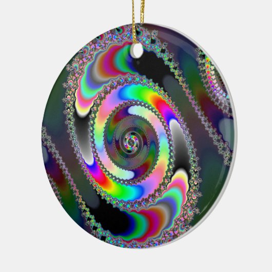 Chainsee - Fractal Keramisch Ornament (Links)