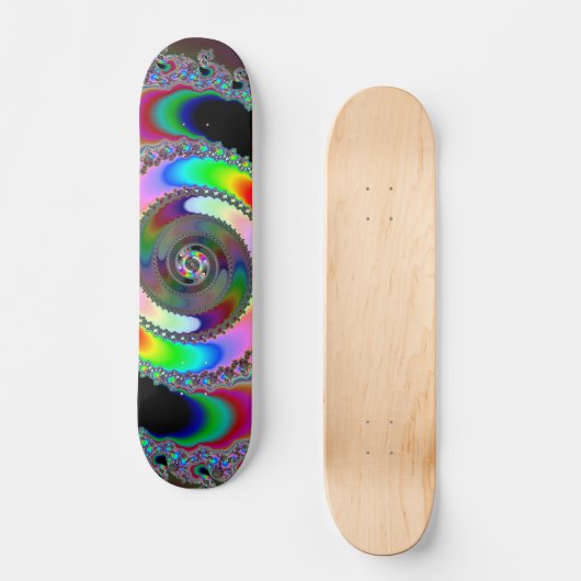 Chainsee - Fractal Persoonlijk Skateboard (Voorkant)