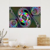 Chainsee - Fractal Poster (Keuken)