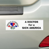 CHAINx, EEN ARTS VOOR EEN SICK-AMERIKA Bumpersticker (Op auto)