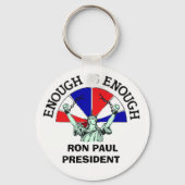 CHAINx, RON PAUL PRESIDENT Sleutelhanger (Voorkant)