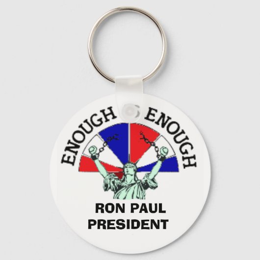CHAINx, RON PAUL PRESIDENT Sleutelhanger (Voorkant)