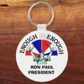 CHAINx, RON PAUL PRESIDENT Sleutelhanger (Voorkant)