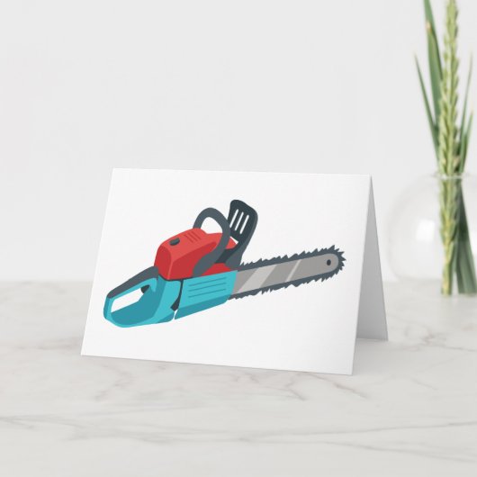 Chainzaag Kaart (Voorkant)