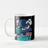 Chainzaag Killer Whale Costume Fun Orca Halloween Koffiemok (Links)
