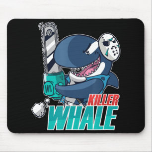 Chainzaag Killer Whale Costume Fun Orca Halloween Muismat