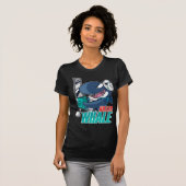 Chainzaag Killer Whale Costume Fun Orca Halloween T-shirt (Voorkant volledig)