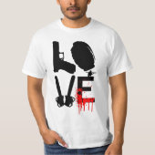 Chainzaag Love T-shirt (Voorkant)