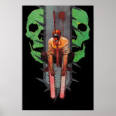 Chainzaag man poster (Voorkant)