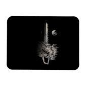 Chainzaag Woodper Gift Mannen Lumberjack Arborist Magneet (Horizontaal)
