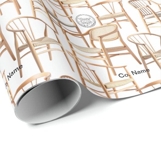 Chair Delight Wrapping Paper Cadeaupapier (Rol Hoek)