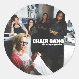 CHAIR GANG achterkamer stickers