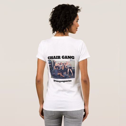 CHAIR GANG back T-shirt (Achterkant volledig)