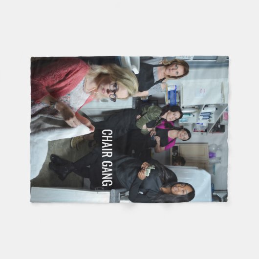 CHAIR GANG deanket Fleece Deken (Voorkant (Horizontaal))