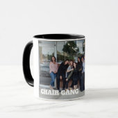 CHAIR GANG-seizoen twee buiten Mok (Voorkant links)