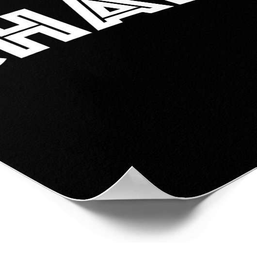 Chair  poster (Hoek)