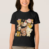 chairoikoguma😂chairoikoguma😂chairoikoguma😂😂😂 Tri-Blend shirt (Voorkant)