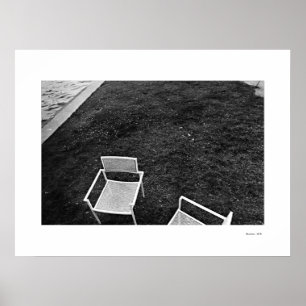 CHAIRS - Hyde Park London 1978 Poster