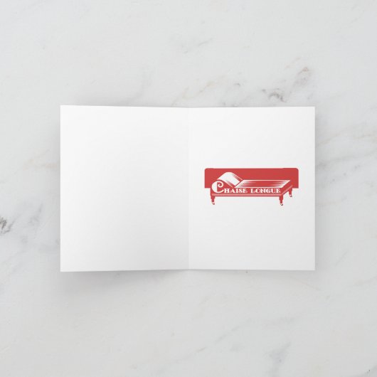 Chaise Longue Kaart (Binnen)