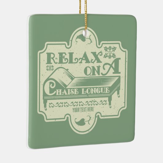 Chaise Longue Keramisch Ornament (Rechts)