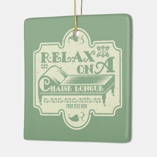 Chaise Longue Keramisch Ornament (Links)