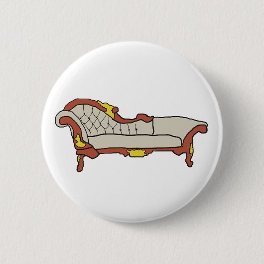 Chaise Longue Ronde Button 5,7 Cm (Voorkant)