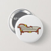 Chaise Longue Ronde Button 5,7 Cm (Voorkant /achterkant)