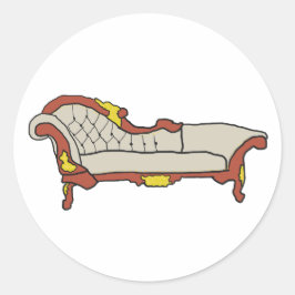 Chaise Longue Ronde Sticker