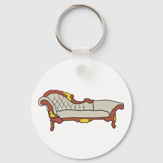 Chaise Longue Sleutelhanger (Voorkant)