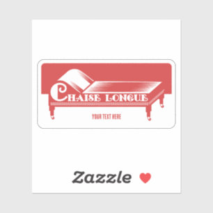 Chaise Longue Sticker