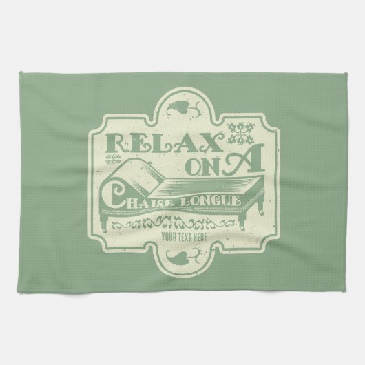 Chaise Longue Theedoek (Horizontaal)