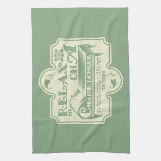 Chaise Longue Theedoek (Verticaal)