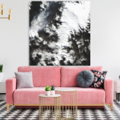 Chaiten Volcano in Chili Canvas Afdruk (Insitu (Woonkamer))