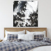 Chaiten Volcano in Chili Canvas Afdruk (Insitu (Slaapkamer))