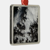 Chaiten Volcano in Chili Metalen Ornament (Rechts)