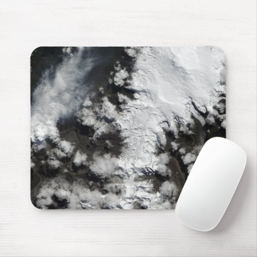 Chaiten Volcano in Chili Muismat (Met muis)