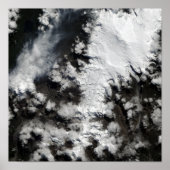 Chaiten Volcano in Chili Poster (Voorkant)