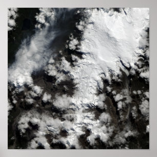 Chaiten Volcano in Chili Poster