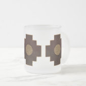 Chakana Cross Matglas Koffiemok (Voorkant rechts)