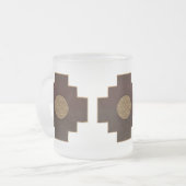 Chakana Cross Matglas Koffiemok (Voorkant links)