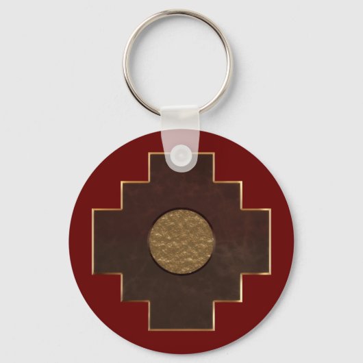 Chakana Cross Sleutelhanger (Voorkant)