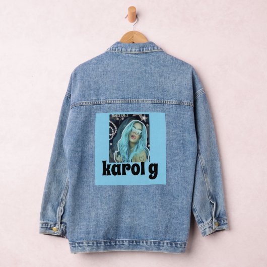 chaketa de karol g denim jacket (Hangar)