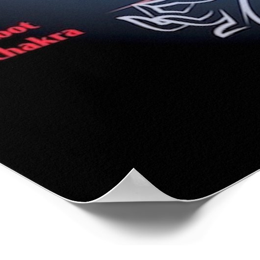 Chakra 24x21 inch poster (Hoek)