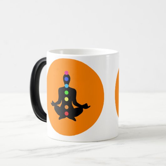 Chakra Art - Yoga-Mokken Magische Mok (Voorkant links)